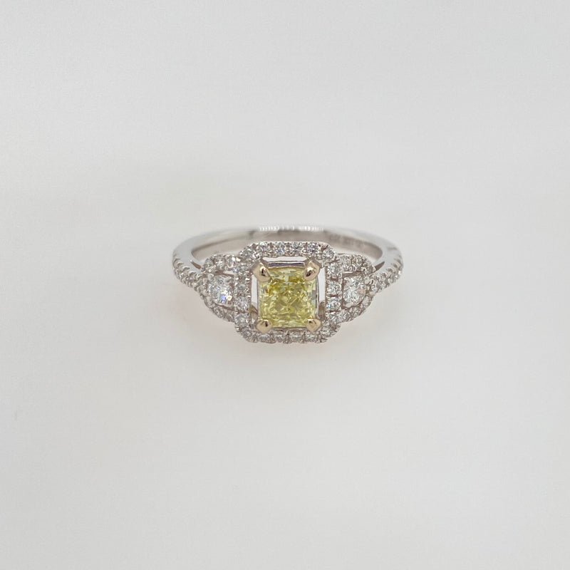 Diamond Trilogy Engagement Ring