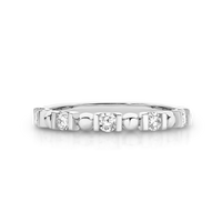 Diamond Wedding Band Ring in 18ct Gold