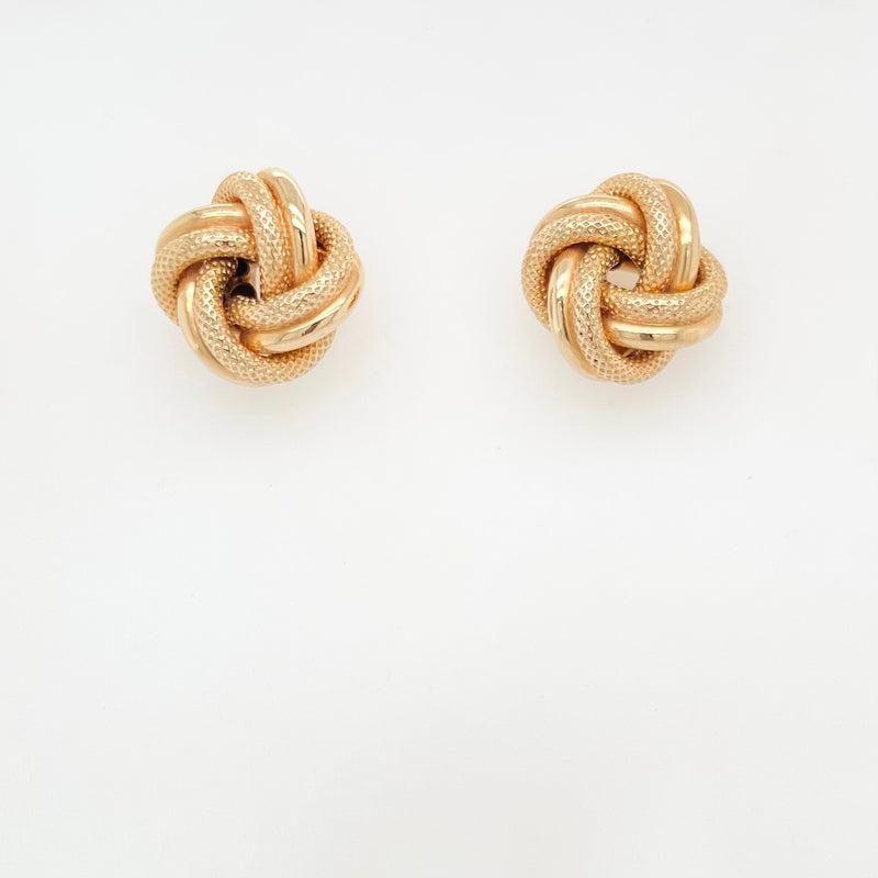 'KNOTTED' Stud Earrings