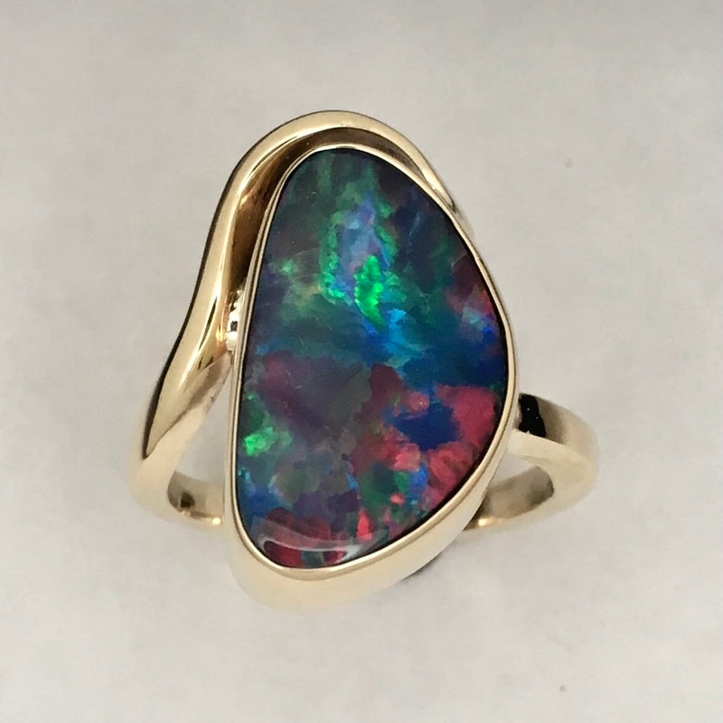 Custom Made | Opal Ring