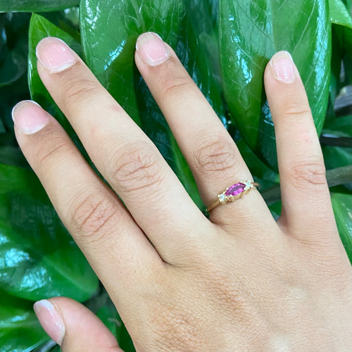 Ruby Diamond Ring