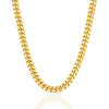 Gold Chain Diamond cut Curb Link