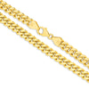 Gold Chain Diamond cut Curb Link