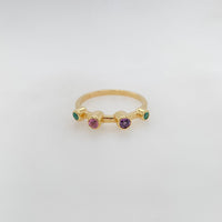 Multi- Gemstone Ring Stackables