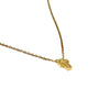 Dainty Diamond Cross Necklace in 18K Yellow Gold