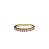 Diamond Dainty Wedding Band in 18K Rose Gold