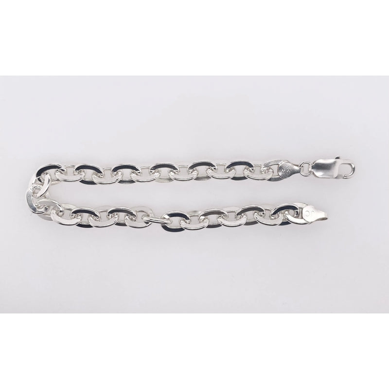 Cable Link Silver Bracelet