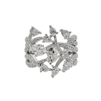 'ABIGAIL' Diamond Ring in 9K White Gold