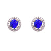 Ceylon Sapphire Interchangeable Stud Earrings