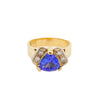 Tanzanite Diamond Ring