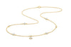 Diamond Necklace in 18K Yellow Gold