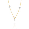 Diamond Necklace in 18K Yellow Gold