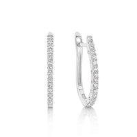Diamond Huggies Earrings