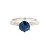 Sapphire Diamond Ring