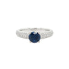 Sapphire Diamond Ring