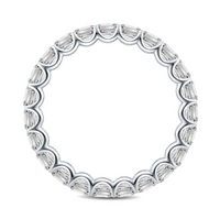 Emerald Cut Diamond Eternity Ring