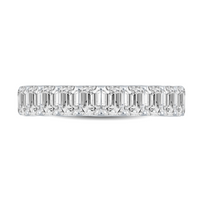 Emerald Cut Diamond Eternity Ring