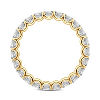 Emerald Cut Diamond Eternity Ring