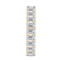 Emerald Cut Diamond Eternity Ring