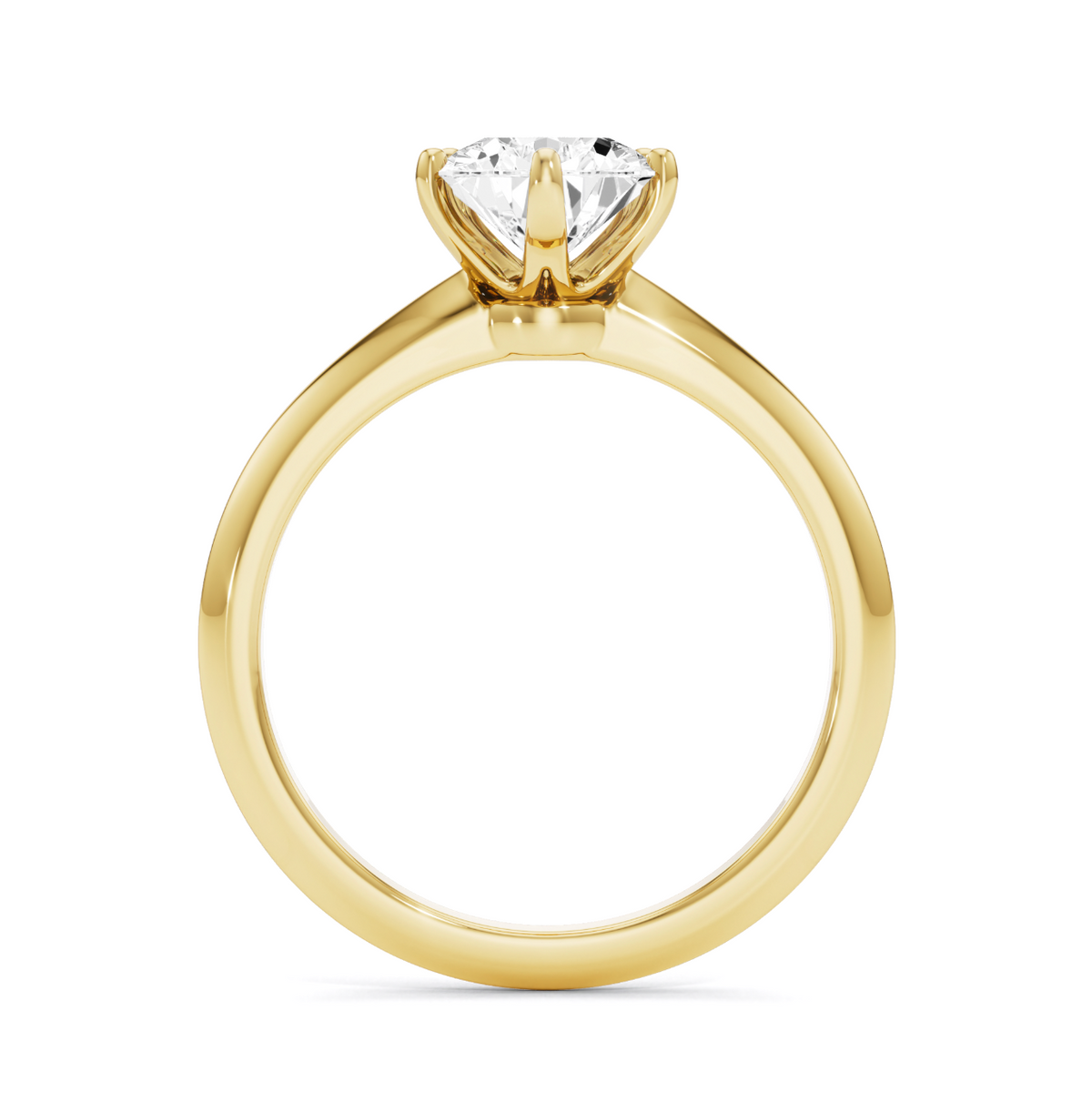 Solitaire Pear Shaped Lab Grown Diamond
