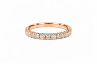Diamond Dainty Wedding Band in 18ct Gold