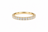 Diamond Dainty Wedding Band in 18ct Gold