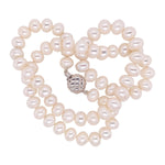 Silver Clasp Pearl strand