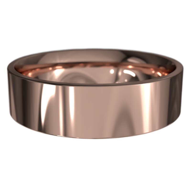 Plain Flat Round Band